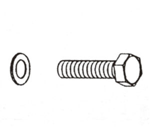 六角ボルト(M6＊30)W付/2ヶ入